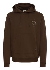 !Solid Kapuzenpullover SOLID "Kapuzenpullover SDNorton", Herren, Gr. XL, braun (slate schwarz), Obermaterial: 100% Baumwolle CO(Bio)., Pullover Kapuzenpullover