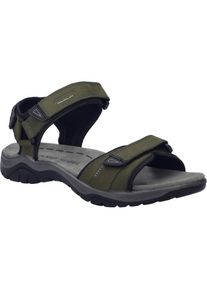 Sandale Josef Seibel "Arlo 01, bosco", Herren, Gr. 44, gr&uuml;n (bosco), Obermaterial: 100% Rindsleder Leather cow., Schuhe Sandale