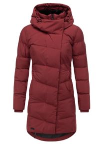 Wintermantel Ragwear "Wintermantel Pavla Soft YOUMODO", Damen, Gr. 5XL, rot (wine rot), Obermaterial: 100% Polyester PES. Obermaterial: Futter: 100% Polyester PES. 100% Polyester PES., M&auml;ntel Wintermantel