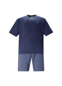 Schlafanzug Hajo "Pyjama", Herren, Gr. M, blau, Obermaterial: 100% Baumwolle CO., Homewear-Sets Schlafanzug
