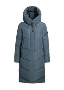 Steppmantel Khujo "Steppmantel Jange-YM", Damen, Gr. XXL, blau (dim blau), Obermaterial: 100% Polyester PES. Obermaterial: Futter: 100% Nylon NY. 100% Polyester PES., M&auml;ntel Steppmantel