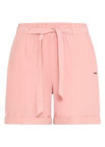 Shorts oxmo "Shorts OXLina", Damen, Gr. M, N-Gr, rot (coral cloud), Obermaterial: 100% Baumwolle CO., Hosen Shorts