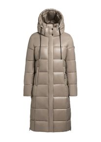 Steppmantel Khujo "Steppmantel Shane2-YM", Damen, Gr. XXL, beige (champagne beige), Obermaterial: 100% Nylon NY. Obermaterial: Futter: 100% Nylon NY. 100% Polyester PES., M&auml;ntel Steppmantel