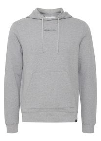 Longpullover Casual Friday "Sweatshirtkapuzenpul CFSinius", Damen, Gr. S, grau (light grau melange), Obermaterial: 100% Baumwolle CO., Pullover Longpullover