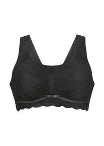 Bustier Anita "BH Essentials Lace Bustier 1er Pack", Damen, Gr. L, N-Gr, grau (anthrazit), Obermaterial: 61% Polyamid PA. 39% Elasthan EL., BHs Bustier