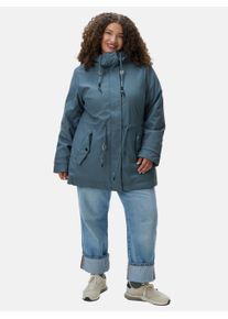 Wintermantel Ragwear "Wintermantel Monadis Rainy II Intl.", Damen, Gr. XXL, grau (grau23), Obermaterial: 100% Polyester PES. Obermaterial: Futter: 100% Polyester PES. 100% Polyester PES., M&auml;ntel Wintermantel