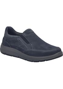 Slipper Josef Seibel "Giuseppe 09, indigo", Herren, Gr. 39, blau (indigo), Obermaterial: 100% Rindsleder Leather cow., Schuhe Slipper