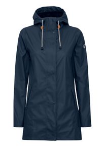 Regenjacke North Bend "Regenjacke NBTora W W-PRO 5.000 mit wasserdichter Beschichtung", Damen, Gr. 40, blau (navy blazer), Obermaterial: 100% Polyester PES., regular fit, Jacken Regenjacke