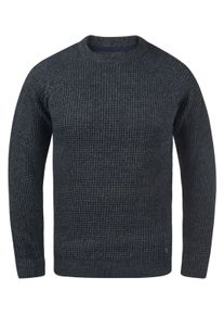 Strickfleece-Pullover Blend "Strickpullover BHCarrizal", Herren, Gr. XXL, blau (marineblaus), Obermaterial: 100% Polyacryl PAN., Pullover Strickfleece-Pullover