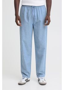 Leinenhose Blend "BHABAN LIN PANTS PP NOOS", Damen, Gr. XL, N-Gr, lichen blau, Web, Obermaterial: 70% Baumwolle, 30% Leinen, Leinenoptik, unifarben, relaxed fit lang, Hosen Leinenhose, sommerlich, mit hohem Baumwollanteil