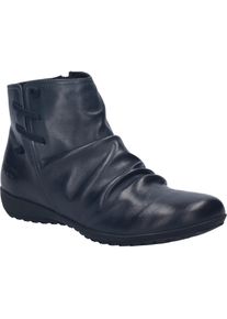 Stiefelette Josef Seibel "Naly 12, ocean", Damen, Gr. 43, blau (ocean), Obermaterial: 100% Rindsleder Leather cow., Schuhe Stiefelette