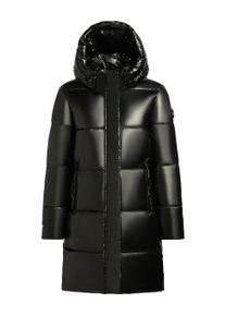 Steppmantel Khujo "Steppmantel Haya Shiny-YM", Damen, Gr. M, gr&uuml;n (dunkelgr&uuml;n), Obermaterial: 100% Polyester PES. Obermaterial: Futter: 100% Nylon NY. 100% Polyester PES., M&auml;ntel Steppmantel