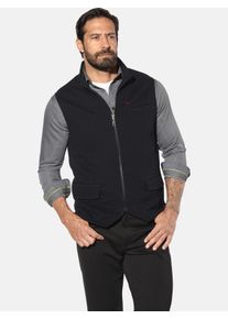 Sweatweste Jan Vanderstorm "Sweatweste LINDBORG", Herren, Gr. XL, schwarz, Obermaterial: 55% Baumwolle CO. 45% Polyester COOLMAX PES(Coolmax)., Westen Sweatweste