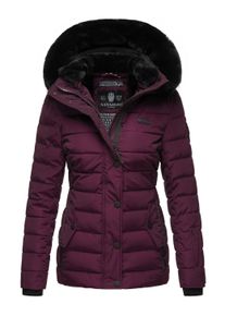 Steppjacke Navahoo "Winterjacke Milianaa", Damen, Gr. XS, lila (aubergine), Obermaterial: 100% Polyester PES. Obermaterial: Futter: 100% Polyester PES. 100% Polyester PES., Jacken Steppjacke