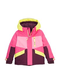 Skijacke "FISW 40 MNS SKI JCKT", M&auml;dchen, Gr. 86/92, rosa (pink), Obermaterial: 100% Polyester;Futter: 100% Polyester;F&uuml;llung: 100% Polyester, FIRST INSTINCT BY Killtec, Jacken Skijacke, Wind- und wasserdichte Kinderjacke mit verl&auml;ngerbaren &Auml;rmeln