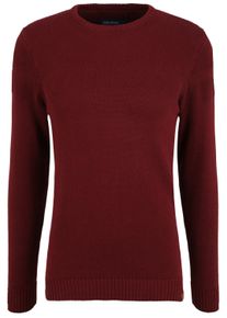 Strickfleece-Pullover Blend "Strickpullover BHGastamo", Herren, Gr. XXL, rot (tawny port), Obermaterial: 100% Baumwolle CO., Pullover Strickfleece-Pullover