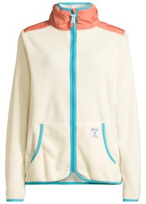 Fleecejacke SALZHAUT "Fleecejacke KL&Oacute;&Oacute;WERBLAD", Damen, Gr. S, beige (beige coral), Obermaterial: 100% Polyester PES., Jacken Fleecejacke