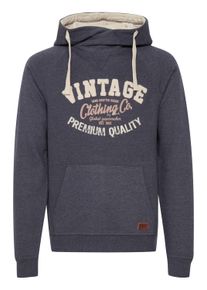 Kapuzenpullover Blend "Hoodie BHAlejandro", Herren, Gr. XL, blau (navy), Web, Obermaterial: 60% Baumwolle CO. 40% Polyester PES., Pullover Kapuzenpullover