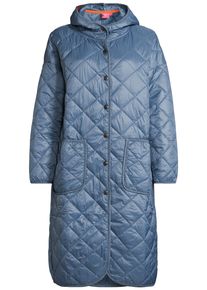 Steppmantel SALZHAUT "Steppmantel HUSNA", Damen, Gr. XL, blau (petrol), Obermaterial: 60% Polyester PES. 40% Nylon NY., M&auml;ntel Steppmantel