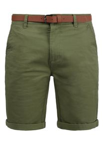 !Solid Chinoshorts SOLID "Chinoshorts SDMontijo", Herren, Gr. M, N-Gr, gr&uuml;n (dusty oliv), Obermaterial: 98% Baumwolle CO. 2% Elasthan EL., Hosen Chinoshorts