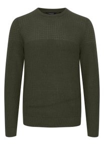 Strickfleece-Pullover 11 Project "Strickpullover PRAdamus", Herren, Gr. XXL, gr&uuml;n (forest night), Obermaterial: 100% Baumwolle CO., Pullover Strickfleece-Pullover