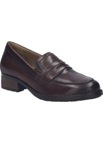 Slipper Josef Seibel "Kate 02, castagne", Damen, Gr. 41, braun (castagne), Obermaterial: 100% Rindsleder Leather cow., Schuhe Slipper