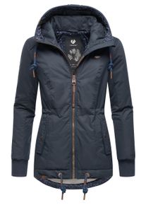 Winterjacke Ragwear "Winterjacke YM-Danka", Damen, Gr. XXL, blau (navy22), Obermaterial: 100% Polyester PES. Obermaterial: Futter: 100% Polyester PES. 100% Polyester PES., Jacken Winterjacke