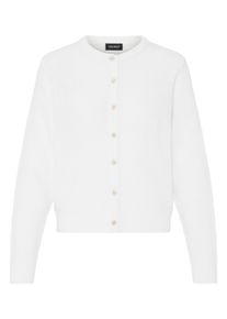 Strickjacke oxmo "Strickjacke OXBMMOMA CARDIGAN", Herren, Gr. XS, beige (marshmallow), Obermaterial: 50% Polyacryl PAN. 50% Polyester PES., Strickjacken Strickjacke