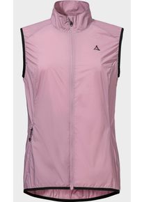 Sch&ouml;ffel Funktionsweste SCH&Ouml;FFEL "Vest Style Cannobio WMS", Damen, Gr. 46, 3105, rosa, Oberstoff: 100% Nylon; (Coating: Polyurethan), ohne Ausschnitt, Westen Funktionsweste