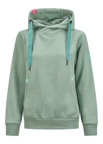 Kapuzenpullover SALZHAUT "Hoodie S&Uuml;NN", Damen, Gr. XXL, gr&uuml;n (salbei), Obermaterial: 55% Baumwolle CO. 45% Polyester PES., Pullover Kapuzenpullover
