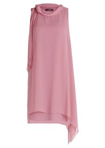 Cocktailkleid Vera Mont "Cocktailkleid ohne Arm", Damen, Gr. 46, EURO, rosa (desert rose), 100% Polyester PES., Kleider Cocktailkleid