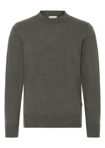 Strickfleece-Pullover Blend "Strickpullover BHRyke", Herren, Gr. XXL, grau (charcoal mix), Obermaterial: 100% Polyacryl PAN., Pullover Strickfleece-Pullover