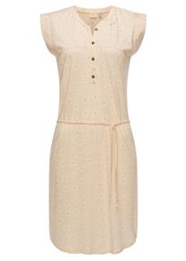 Sommerkleid Ragwear "Sommerkleid Zofka", Damen, Gr. XXL, N-Gr, beige, Obermaterial: 50% Lyocell CLY. 50% Baumwolle CO(Bio). Obermaterial: 100% Baumwolle CO., Kleider Sommerkleid