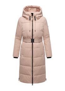 Steppmantel Navahoo "Steppmantel Herbstnebel 14", Damen, Gr. M, orange (light peach), Obermaterial: 100% Polyester PES. Obermaterial: Futter: 100% Polyester PES. 100% Polyester PES., M&auml;ntel Steppmantel