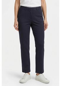 Schlupfhose KjBRAND "Susie", Damen, Gr. 46, N-Gr, blau (marine), Jersey, Obermaterial: 50% Polyester, 45% Viskose, 5% Elasthan, sehr bequem lang, Hosen Schlupfhose, Sommerhose