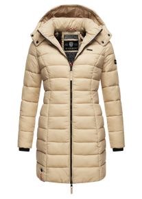 Steppmantel Marikoo "Steppmantel Abendsternchen", Damen, Gr. 5XL, beige, Obermaterial: 100% Nylon NY. Obermaterial: Futter: 100% Polyester PES. 100% Polyester PES., M&auml;ntel Steppmantel