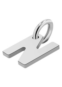 Adelia&acute;s Buchstabenanh&auml;nger ADELIA&acute;S "Unisex Anh&auml;nger &iquest; Buchstabe N Buchstabenanh&auml;nger aus 925 Silber", silber, Schmuckanh&auml;nger, Damen, Buchstabenanh&auml;nger