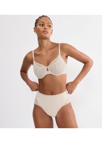B&uuml;gel-BH Triumph "Comfort Contour W01", Damen, Gr. 95, Cup E, beige, Microtouch, Obermaterial: 65% Polyamid, 35% Elasthan, BHs B&uuml;gel-BH, verkleinert die Brust optisch um eine Cup-Gr&ouml;&szlig;e