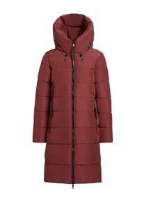 Steppmantel Khujo "Steppmantel Jilias5-YM", Damen, Gr. XXL, rot (dunkelrot), Obermaterial: 100% Polyester PES. Obermaterial: Futter: 100% Nylon NY. 100% Polyester PES., M&auml;ntel Steppmantel