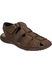 Sandale Josef Seibel "Vincent 06, braun", Herren, Gr. 42, braun, Obermaterial: 100% Rindsleder Leather cow., Schuhe Sandale