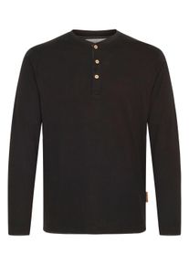 Rundhalsshirt INDICODE "Rundhalsshirt IDGifford", Herren, Gr. L, schwarz, Obermaterial: 80% Baumwolle CO. 20% Polyester COOLMAX PES(Coolmax)., Shirts Rundhalsshirt