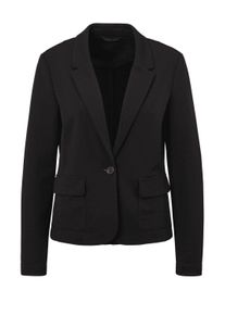 Jackenblazer GOLDNER "Kurzgr&ouml;&szlig;e Jersey-Blazer", Damen, Gr. 23, gr&uuml;n (royalblau), Obermaterial: 95% Polyester PES. 5% Elasthan EL., Sonstiges, Blazer Jackenblazer, keine/nicht relevant