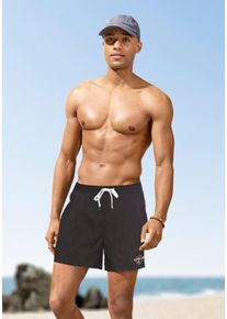 Badeshorts Quiksilver "DIAMONDS BEST VL 15 YM", Herren, Gr. XL, N-Gr, schwarz, Obermaterial: 100% Polyester, Badehosen Badeshorts, leichtes Material, aus Polyester, schnelltrocknend