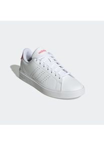 Sneaker adidas Sportswear "ADVANTAGE 2.0", Damen, Gr. 36, wei&szlig; (cloud wei&szlig;, cloud wei&szlig;, bliss pink), Synthetik, Schuhe Sneaker, Design auf den Spuren des adidas Stan Smith