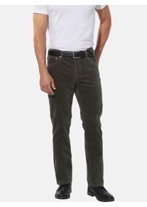 Cordhose Babista "Cordhose ERMINO", Herren, Gr. 46, N-Gr, gr&uuml;n (oliv), Obermaterial: 98% Baumwolle CO. 2% Elasthan EL., Hosen Cordhose