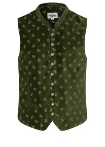 N&uuml;bler Trachtenweste N&Uuml;BLER "Trachtengilet Kasimir", Herren, Gr. 46, gr&uuml;n, Obermaterial: 100% Polyester PES. 100% Polyester PES., Westen Trachtenweste