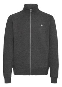 Sweatjacke Kronstadt "Trainingsjacke KSRichards", Herren, Gr. XL, grau (charcoal mix), Obermaterial: 60% Baumwolle CO. 40% Polyester PES., Sweatjacken Sweatjacke