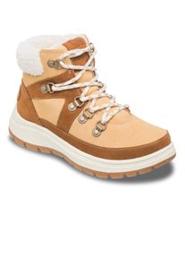 Bootsschuh Roxy "Alyah", Damen, Gr. 10 (41), camel, Obermaterial:Obermaterial: 82% Leder / 16% Microfaser, 2% Metall, Futter: 100% Microfaser, Laufsohle: 100% Gummi;, Schuhe Bootsschuh