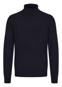 Strickfleece-Pullover Blend "Strickpullover BHBRUTON roll neck knit", Herren, Gr. XL, schwarz, Obermaterial: 100% Polyester PES., Pullover Strickfleece-Pullover