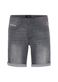 Jeansshorts Blend "Jeansshorts BHDenim", Herren, Gr. M, N-Gr, grau (denim grau), Obermaterial: 70% Baumwolle CO. 28% Polyester PES. 2% Elasthan EL., Jeans Jeansshorts